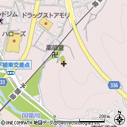 鉾前神社周辺の地図