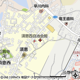 山口県山陽小野田市須恵西3365周辺の地図