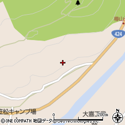 和歌山県日高郡日高川町初湯川520周辺の地図