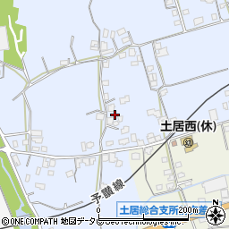 愛媛県四国中央市土居町土居1048周辺の地図