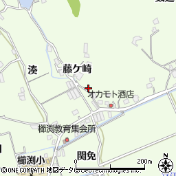 徳島県小松島市櫛渕町藤ケ崎周辺の地図