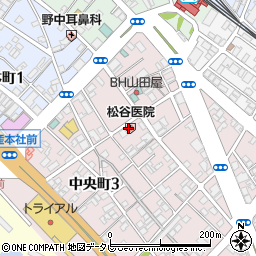 松谷医院周辺の地図