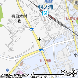 阿南警察署羽ノ浦町交番周辺の地図