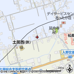愛媛県四国中央市土居町土居972周辺の地図