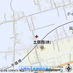 愛媛県四国中央市土居町土居998周辺の地図