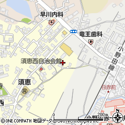 山口県山陽小野田市須恵西3550周辺の地図