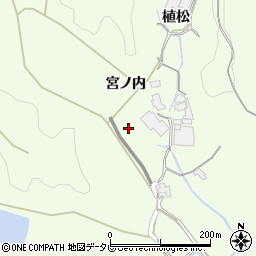 徳島県小松島市櫛渕町宮ノ内8周辺の地図
