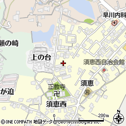 山口県山陽小野田市須恵西4001周辺の地図