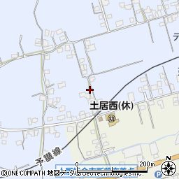 愛媛県四国中央市土居町土居1016周辺の地図