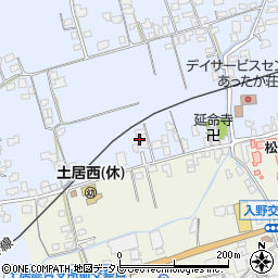 愛媛県四国中央市土居町土居969周辺の地図