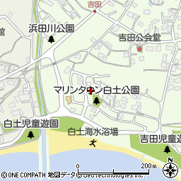 山口県宇部市西岐波吉田1604周辺の地図