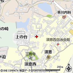 山口県山陽小野田市須恵西1991周辺の地図