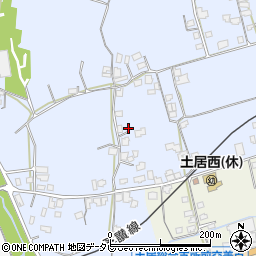 愛媛県四国中央市土居町土居1045周辺の地図