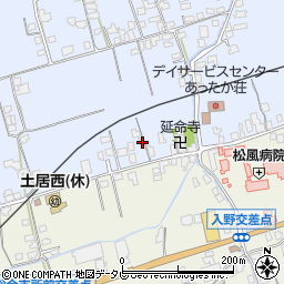 愛媛県四国中央市土居町土居930周辺の地図