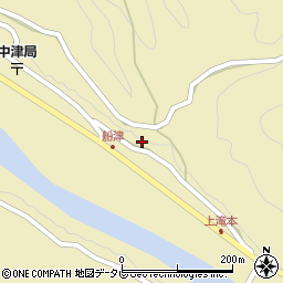 和歌山県日高郡日高川町船津167周辺の地図
