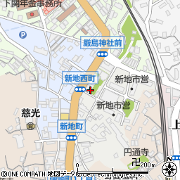 mimi hana カフェ周辺の地図