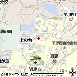 山口県山陽小野田市須恵西3991周辺の地図