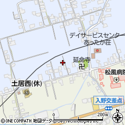 愛媛県四国中央市土居町土居937周辺の地図