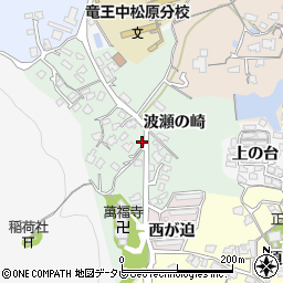 山口県山陽小野田市波瀬の崎周辺の地図