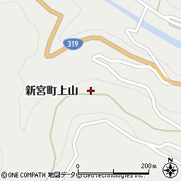 愛媛県四国中央市新宮町上山3363周辺の地図