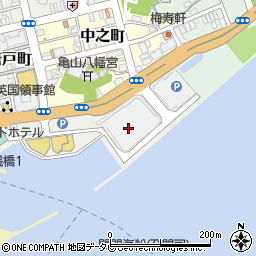 兼子かまぼこ店　唐戸店周辺の地図