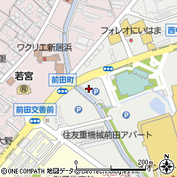 前田新橋周辺の地図