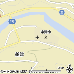 和歌山県日高郡日高川町船津1485周辺の地図