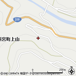 愛媛県四国中央市新宮町上山3347周辺の地図