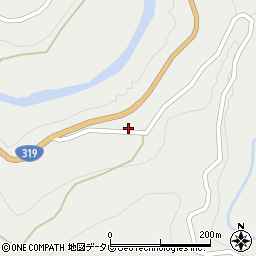 愛媛県四国中央市新宮町上山6681周辺の地図