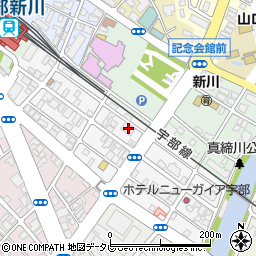 山口県宇部市松島町12-7周辺の地図