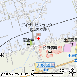 愛媛県四国中央市土居町土居890周辺の地図
