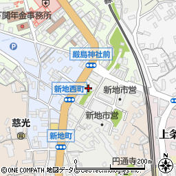 妙蓮寺周辺の地図