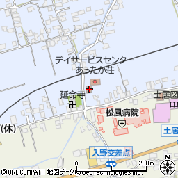 愛媛県四国中央市土居町土居892周辺の地図