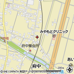 愛媛県松山市府中540-11周辺の地図