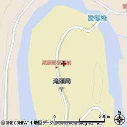 和歌山県日高郡日高川町滝頭周辺の地図