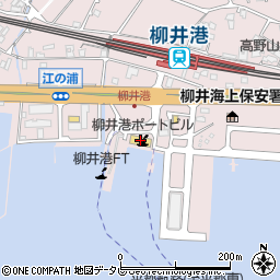 柳井港旅客船ターミナル（上関航運）周辺の地図