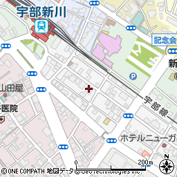 山口県宇部市松島町16-29周辺の地図