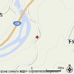 徳島県名西郡神山町下分今井439周辺の地図