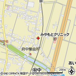 愛媛県松山市府中540-3周辺の地図