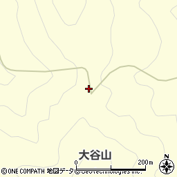 平石峠周辺の地図