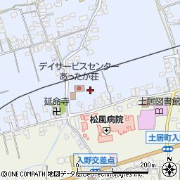 愛媛県四国中央市土居町土居861周辺の地図