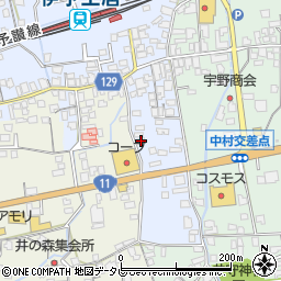 愛媛県四国中央市土居町土居29周辺の地図
