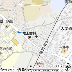 山口県山陽小野田市須恵東周辺の地図