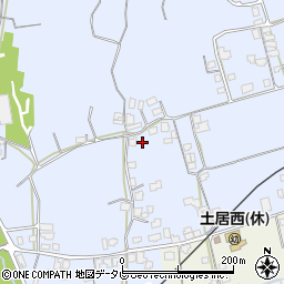 愛媛県四国中央市土居町土居1038周辺の地図