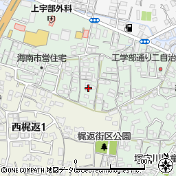 山口県宇部市海南町12-31周辺の地図