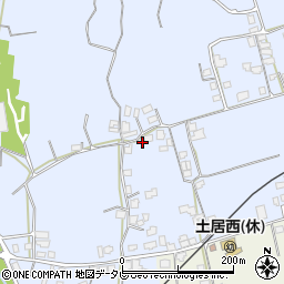 愛媛県四国中央市土居町土居1037周辺の地図