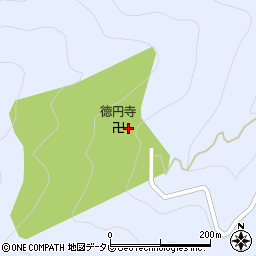 徳島県名東郡佐那河内村下壁ケ嶽周辺の地図