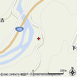徳島県名西郡神山町下分今井437周辺の地図