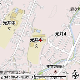 光市立光井小学校周辺の地図