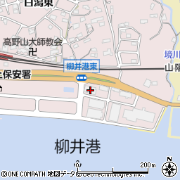 柳井農産株式会社周辺の地図